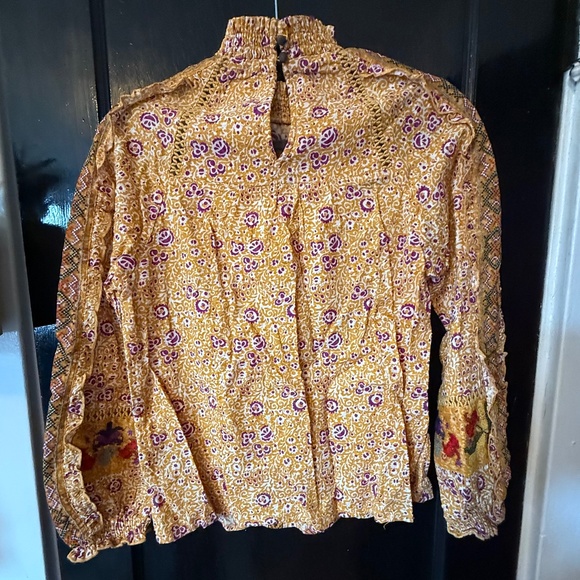 Anthropologie Maeve Long Sleeve Blouse - Picture 2 of 4